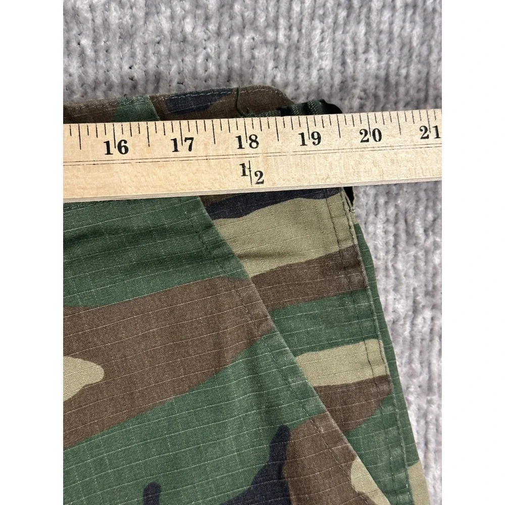 US Military BDU Pants Trousers Woodland Camo Vanguard Large Reg